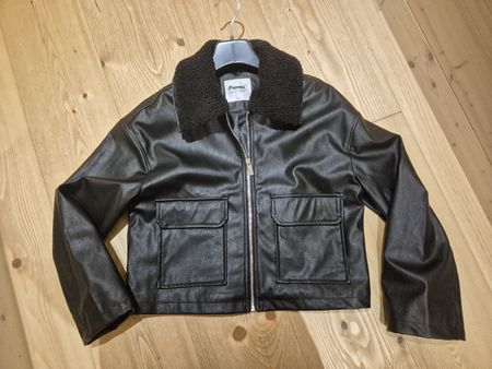 Kunstlederjacke