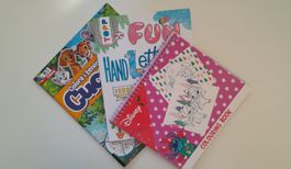 Ausmal- und Schreib Bücher für Kinder, ca. 3-6 Jahre
