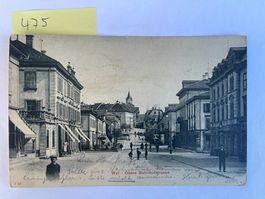 alte Ansichtskarte Wyl Obere Bahnhofstrasse 1903 St. Gallen