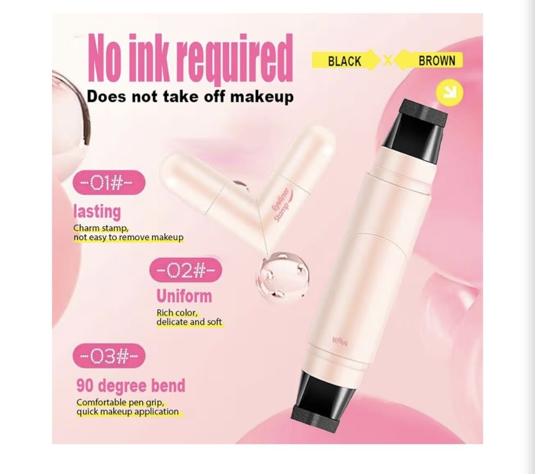 Make-up: Eyeliner-Stempel-Set – Neu und originalverpackt aus Goldau von sandwalk 2