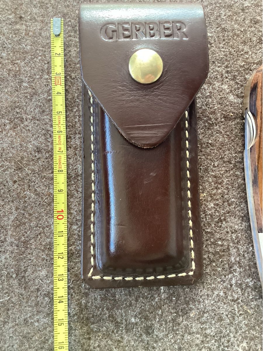 Gerber Accessori: Gerber Klappmesser mit Lederetui NEU! – Nuovo (secondo la descrizione) da Lenzburg venduto da dbr_hf8w 4