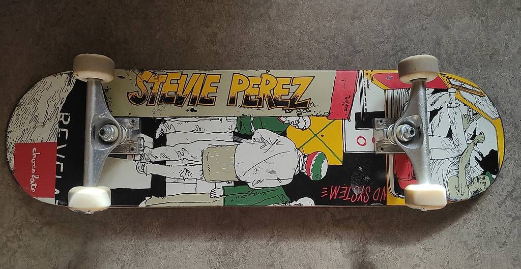 Skateboards: Skateboard Stevie Perez – Gebraucht aus chur von Hmars