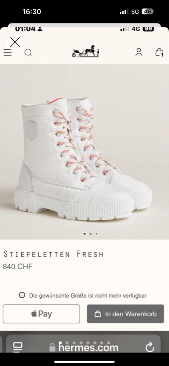 Hermès Scarpe da donna: Hermès Winterstiefel, Grösse 38 – Nuovo (secondo la descrizione) da Binningen venduto da Yuliya15 2