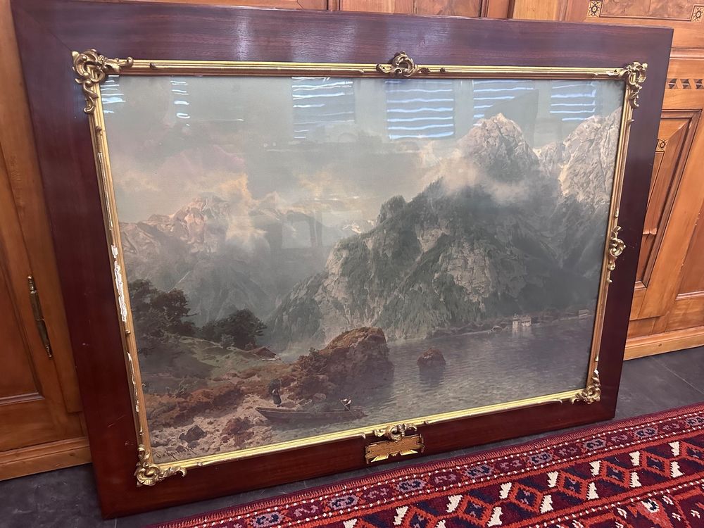 Otto von Kameke HOCHALPENLANDSCHAFT Kunstwerk Kaufen auf Ricardo