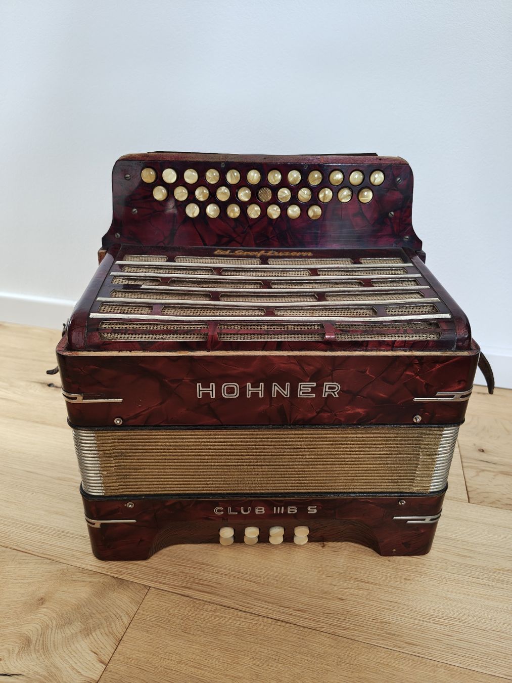 Strumenti musicali: Accordéon Hohner Club IIIb S – Usato da Fontainemelon venduto da ad_ 1