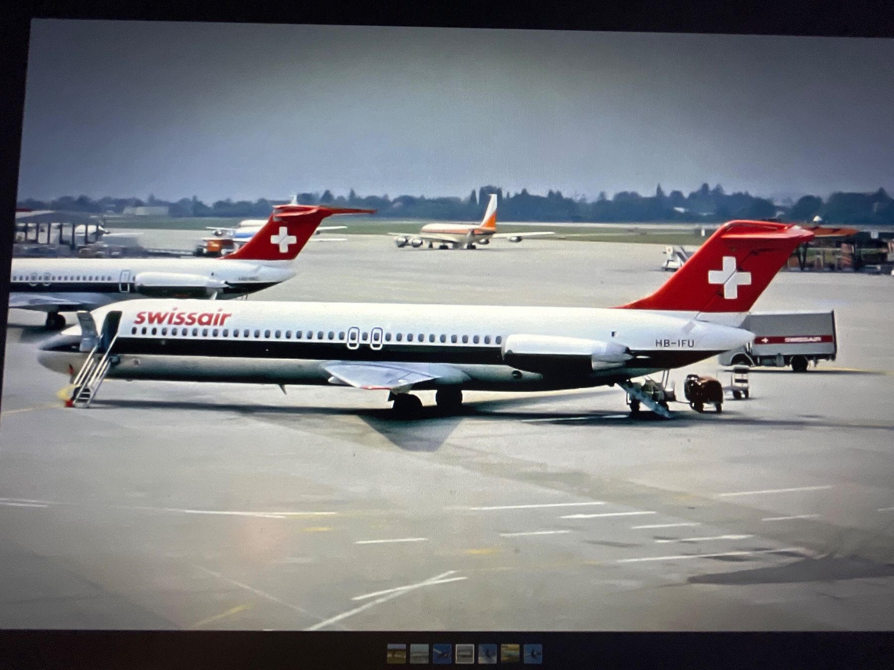 Swissair Kit di modellismo & Modellini statici: DC-9-32. SWISSAIR. Inflight 200 – Nuovo (secondo la descrizione) da Rombach venduto da wal_xxr7 7