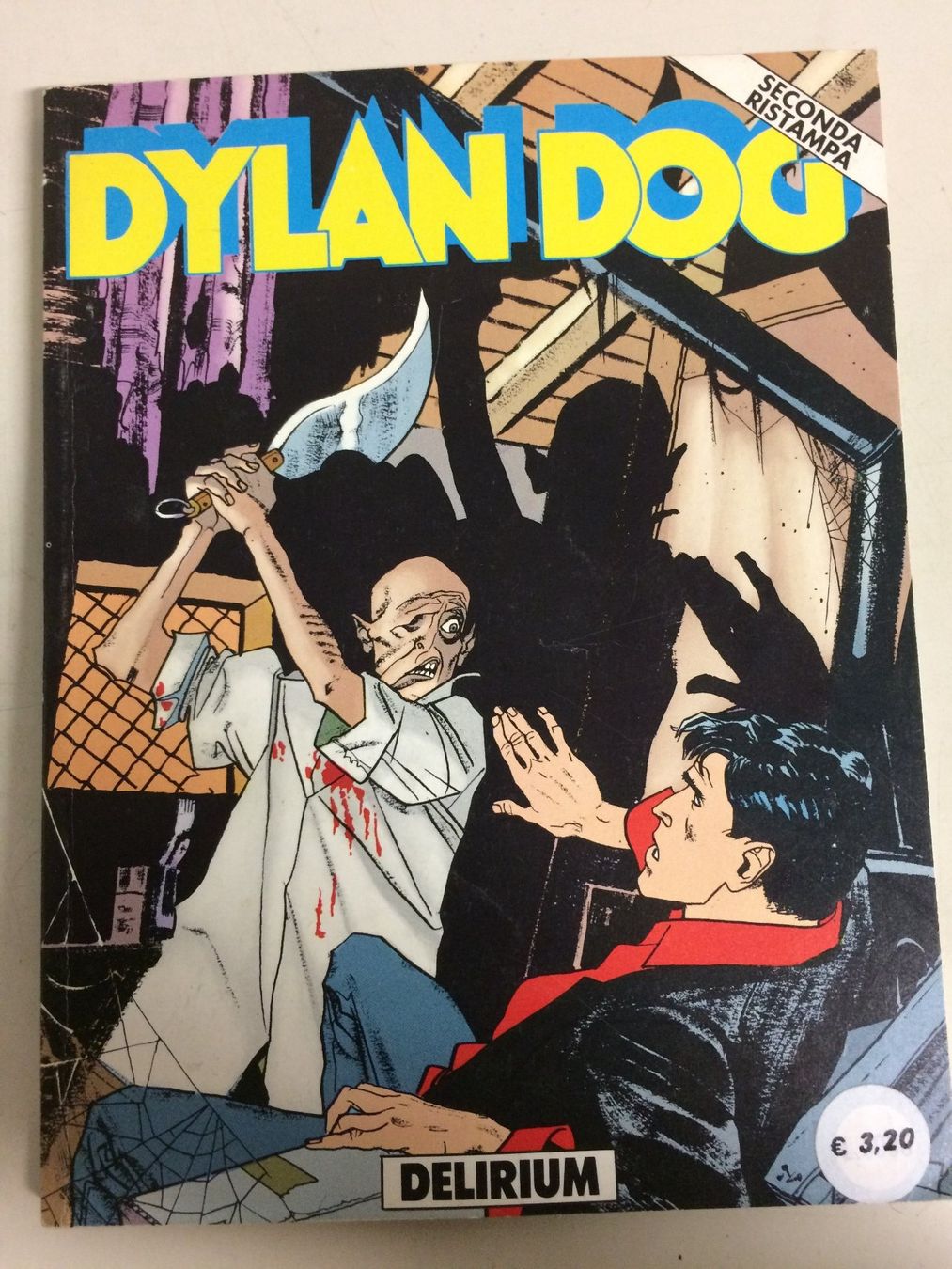 Fumetti: DYLAN DOG seconda ristampa # 54 DELIRIUM Sergio Bonelli 1995 – Usato da Vezia venduto da Aquarius_Age