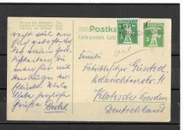 Postkarte mit Balkenstempel Tiefenbach-Furkapass (Uri)