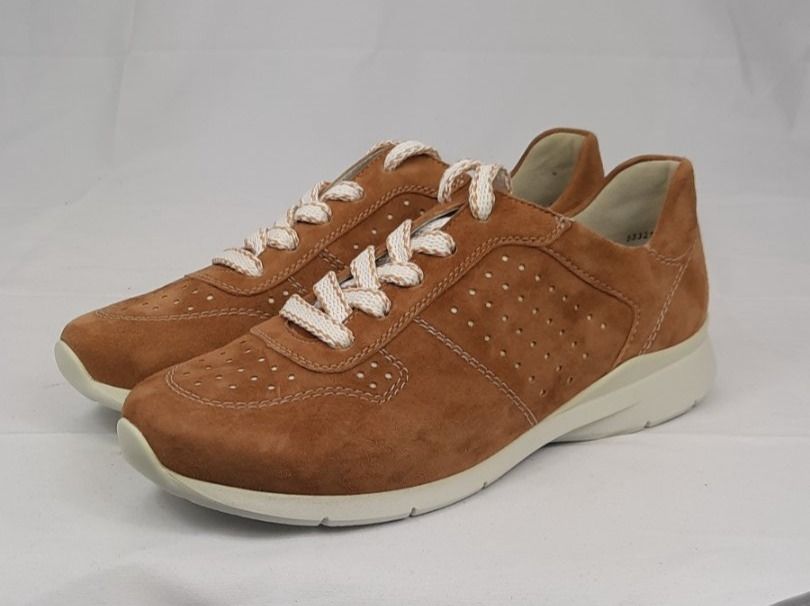 Scarpe da donna: SEMLER Samt Chevro Schnürschuh Sneaker whisky Gr. 37 – Nuovo e nell'imballaggio originale da Seuzach venduto da VT-Collections1 3