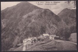 Bérisal Dorfansicht Simplonstrasse