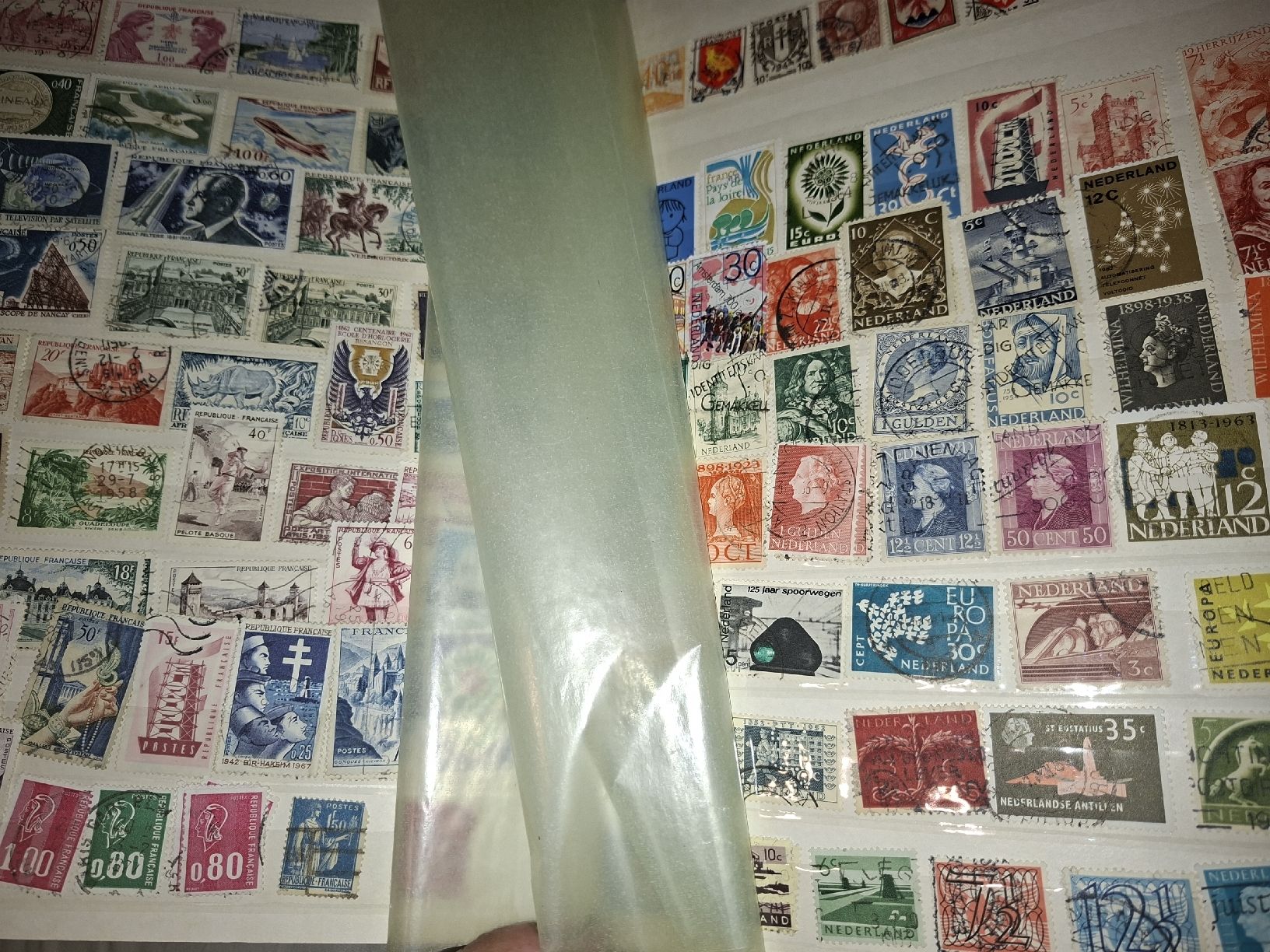 Alle Briefmarken: Sammlung Briefmarken Frankreich Italien – Gebraucht aus Balgach von SIMEON27 6