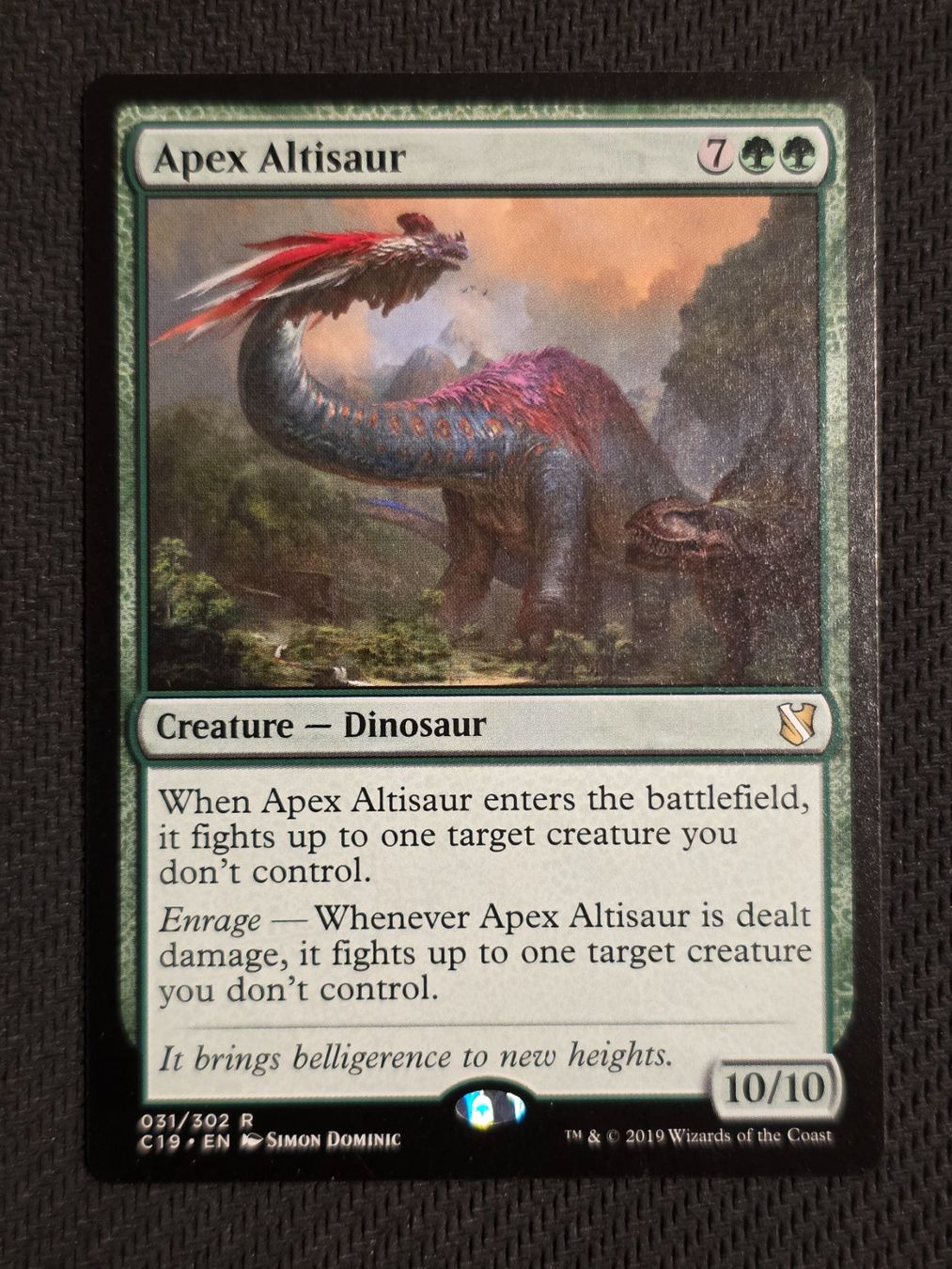 Magic The Gathering Carte collezionabili: Apex Altisaur  -  MTG – Usato da Zürich venduto da Semagets