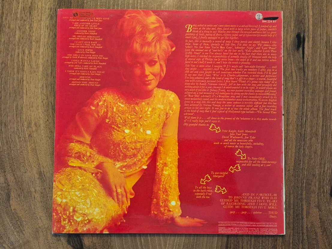 Dischi in vinile: Dusty Springfield - Definitely – Usato da Emmenbrücke venduto da eneredi 1