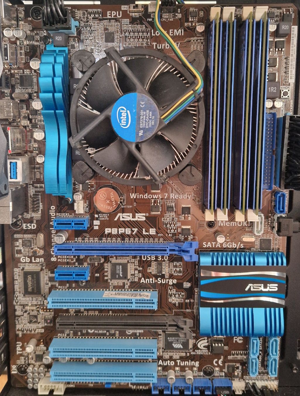 Asus Schede madri: Asus Mainboard P8P67 LE Bundle mit CPU und RAM gebraucht – Usato da Volketswil venduto da jbdrum