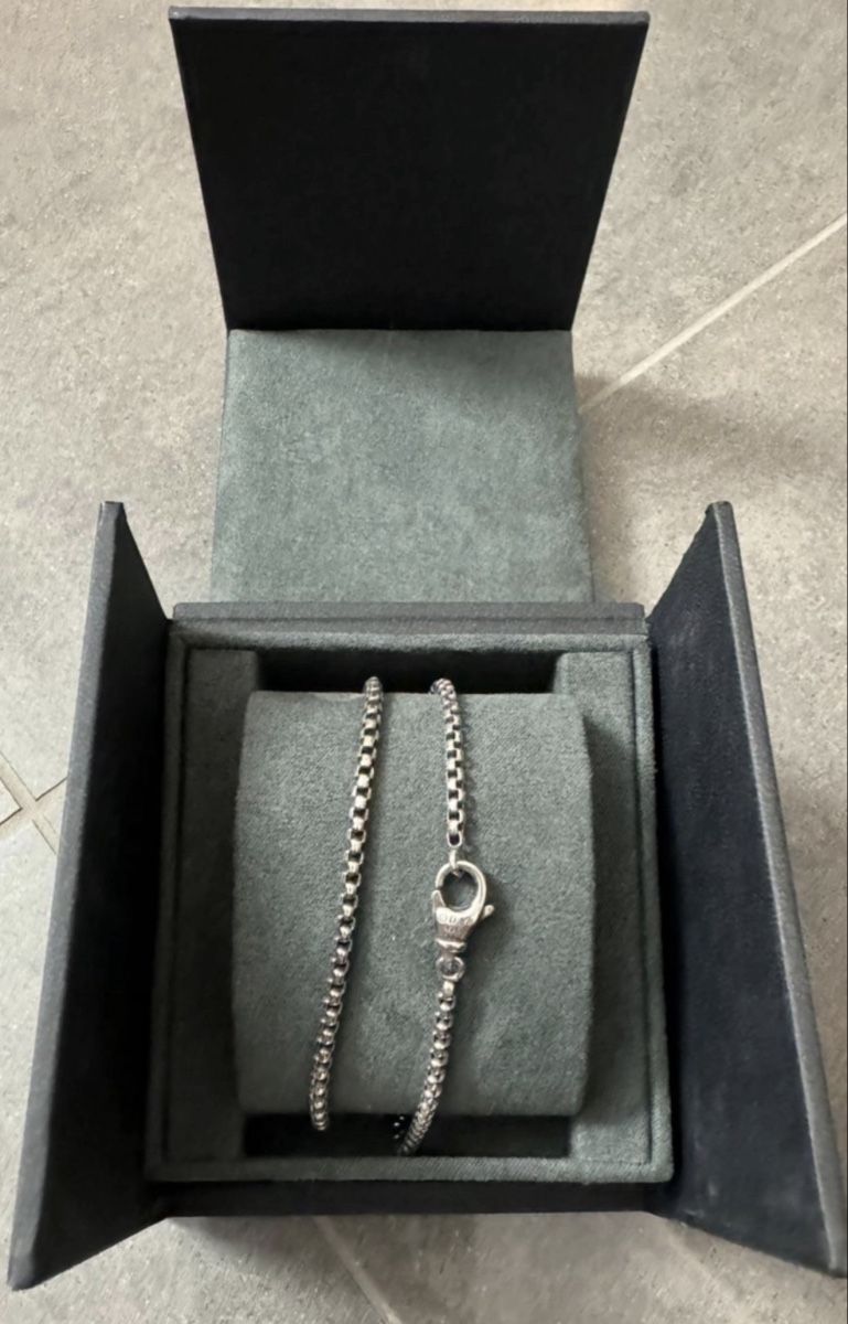 Catenine: DAVID YURMAN  COLLIER BOX CHAIN – Nuovo (secondo la descrizione) da Clarens venduto da hal_y9wf 1