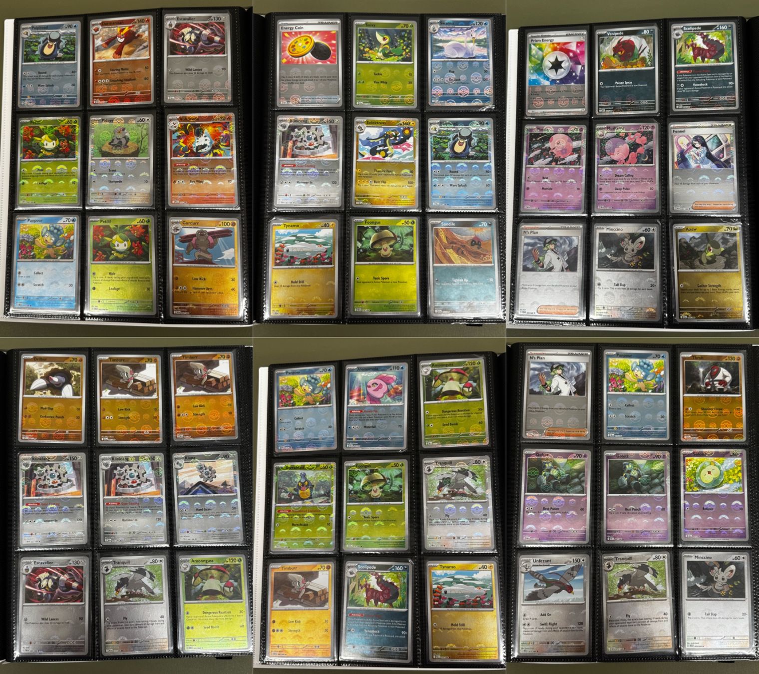 Pokémon Carte collezionabili: Pokémon Black Bolt grosse IR & Master Ball Sammlung + Binder – Usato da Männedorf venduto da bir_gt85 7
