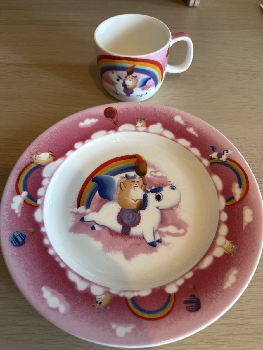 Villeroy & Boch Set di piatti: Villeroy&Boch Kindergeschirr Set – Usato da Schötz venduto da Zuzana13