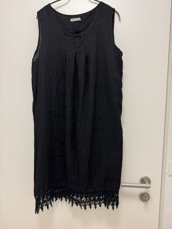 Leinen Sommerkleid, Gr. L,