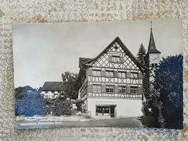 Photo Karte / Rüschlikon Restaurant Rose Metzgerei - 1962