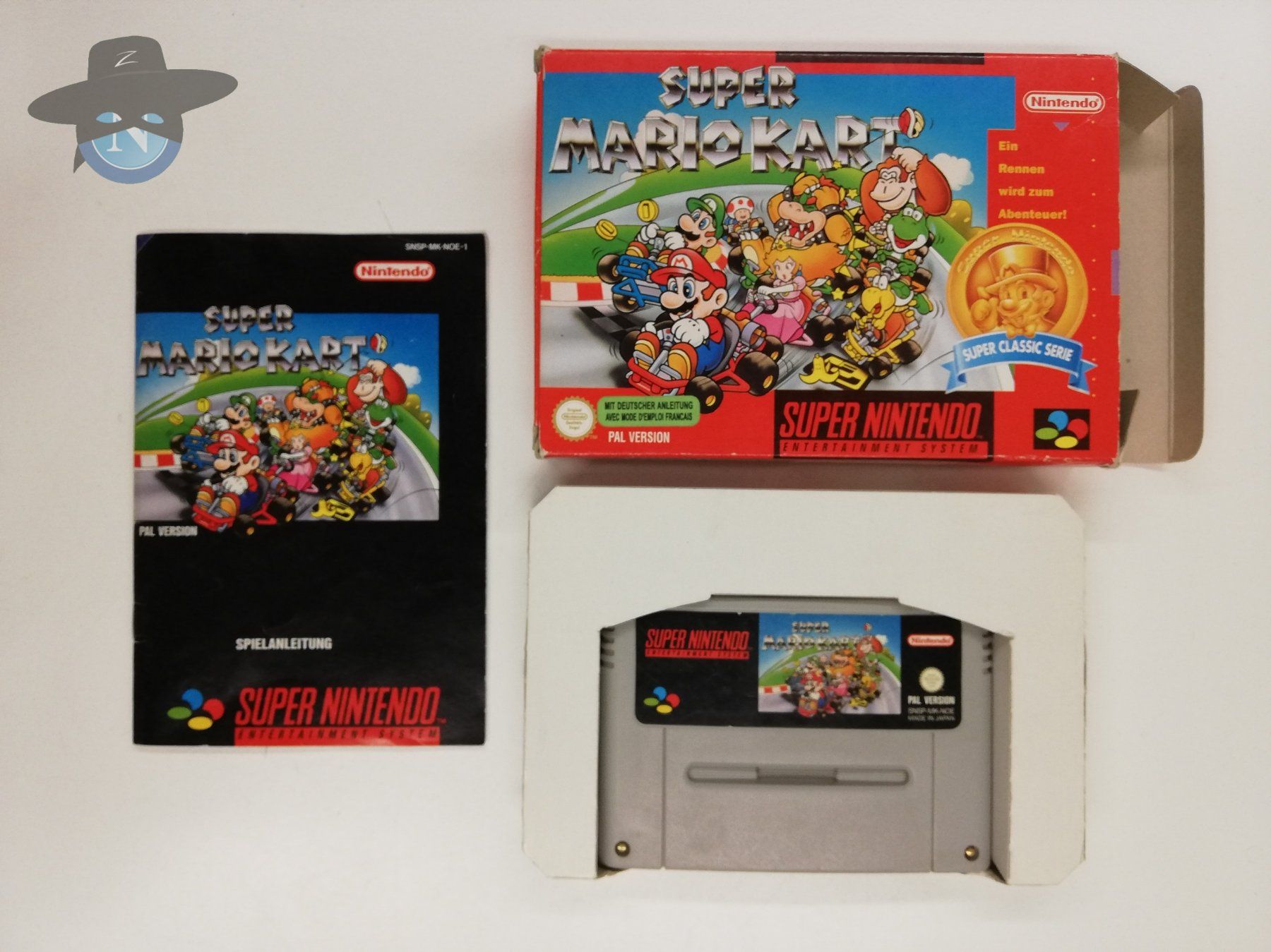 Nintendo Spiele: Super Mario Kart / Super Nintendo SNES – Gebraucht aus St. Gallen von  6