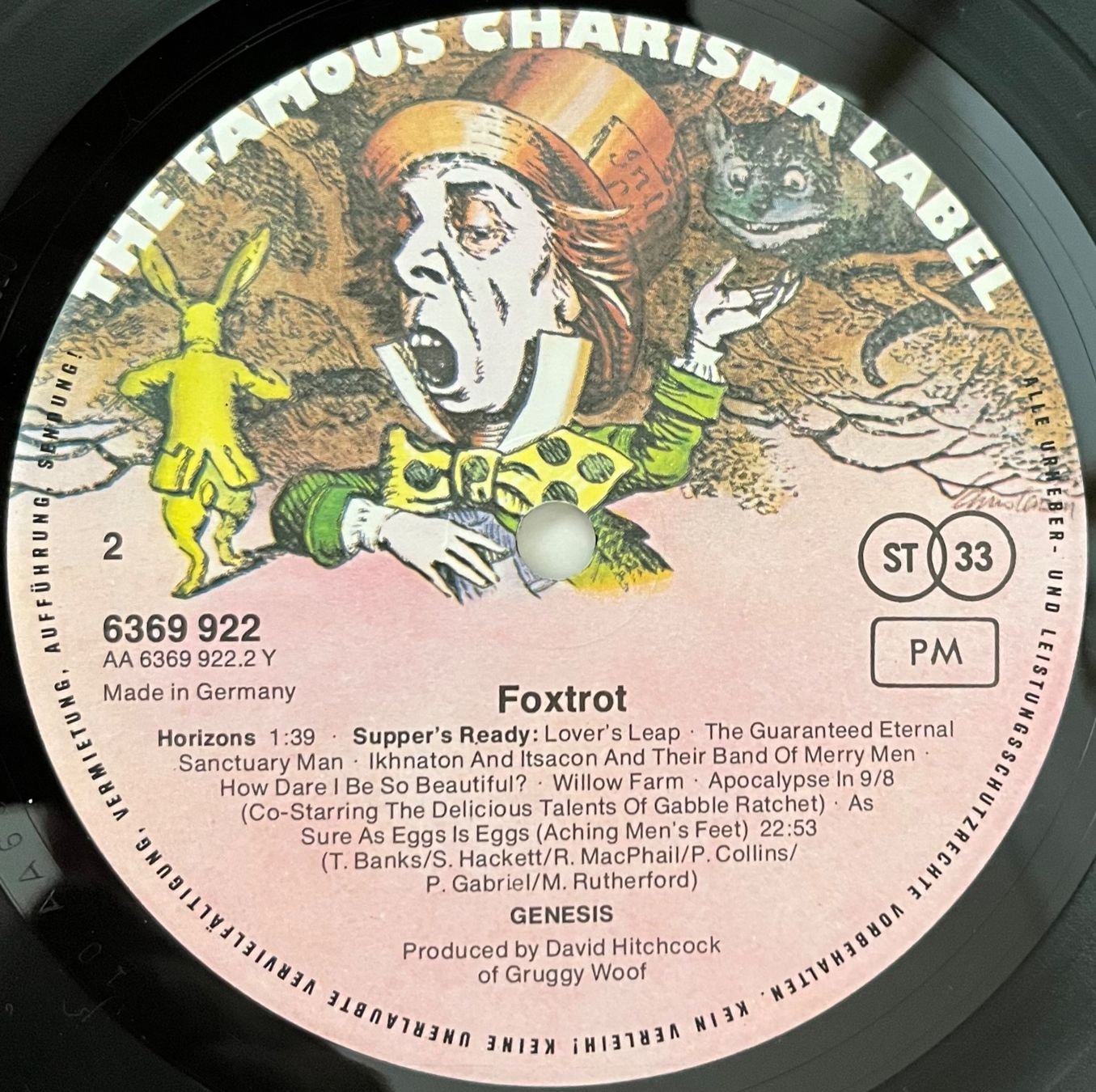Vinyles: GENESIS - FOXTROT - 33 Tours – D'occasion à Bussigny par vinyl-pas-cher 4