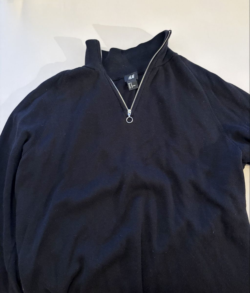 H&M Maglioni & Felpe: Pull noir zip Homme – Usato da Pully venduto da ari_78pk 6