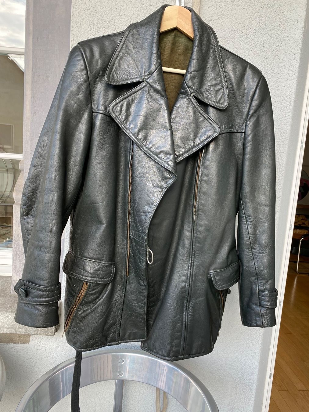 Giacche: Vintage Lederjacke aus den 60 er – Usato da Zürich venduto da leo0105 7