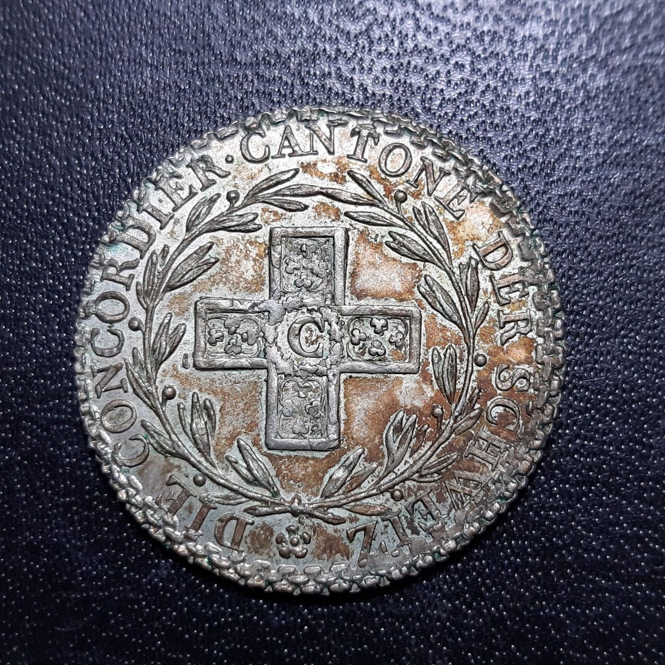Tutti le monete: 5 Batzen 1826 Aargau – Usato da Pfäffikon ZH venduto da Schweizer_Muenzen 1
