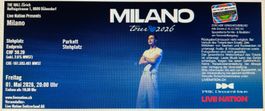 2 Tickets Milano Konzert 18.11.2026 in Zürich