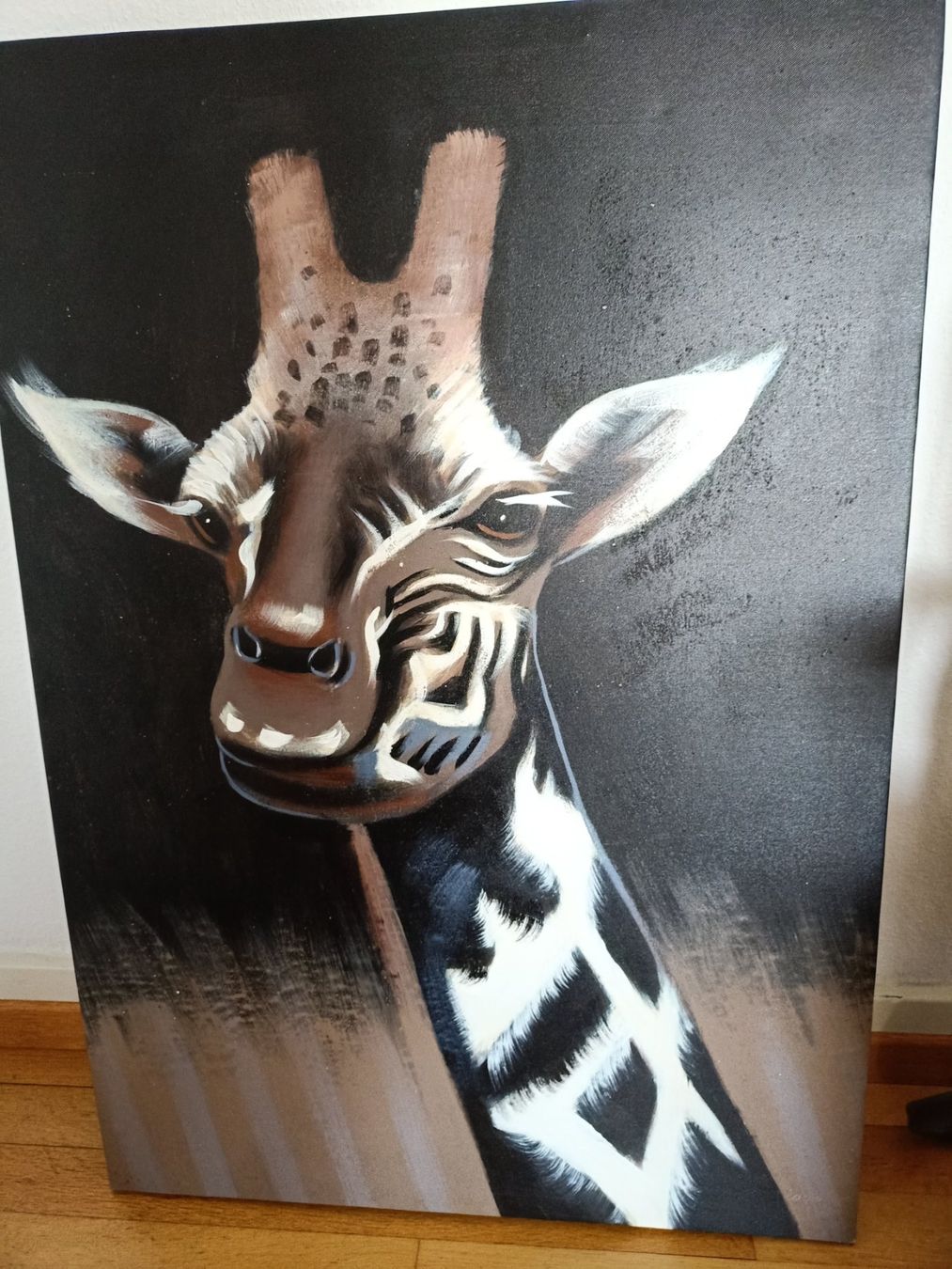 Poster & Bilder: Bild mit Giraffe 100 x 70 – Gebraucht aus Grenchen von Wolfine