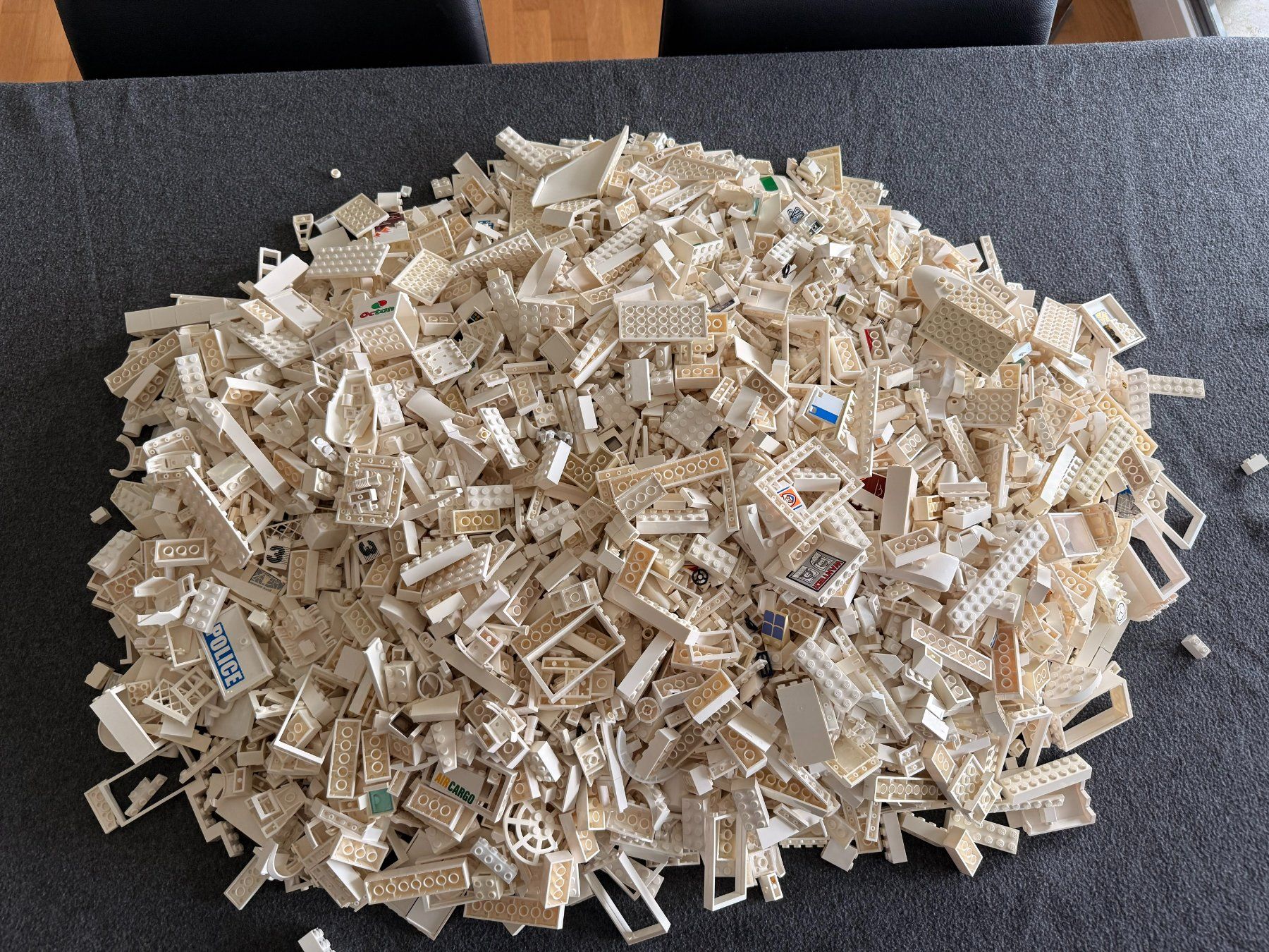 Lego Giocattoli: Lego Steine weiss ca. 6.3 kg – Usato da Oftringen venduto da rohrstutz