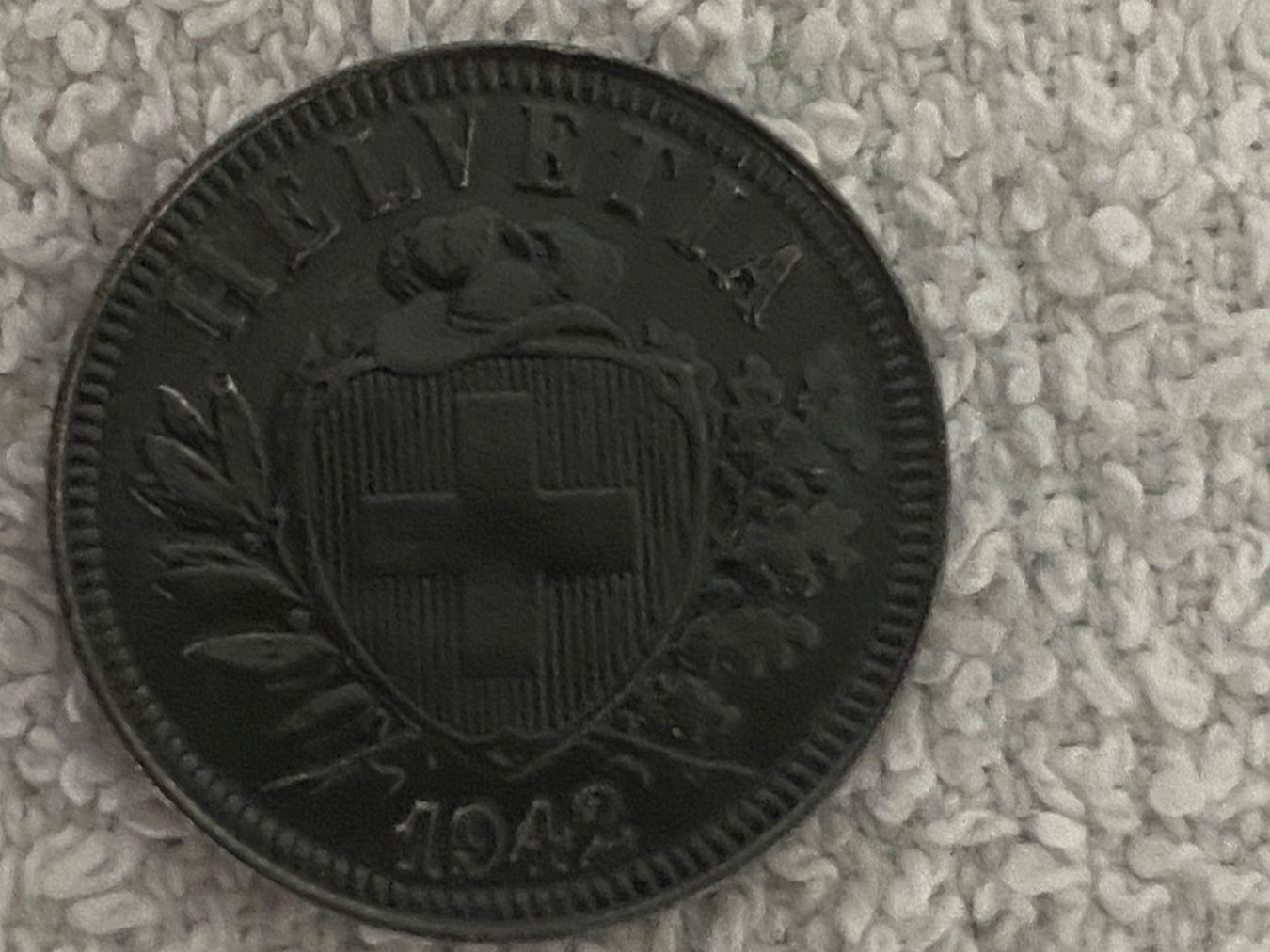 Tutti le monete: 2 centimes/rappen 1942 – Usato da Nyon venduto da Ilmi09