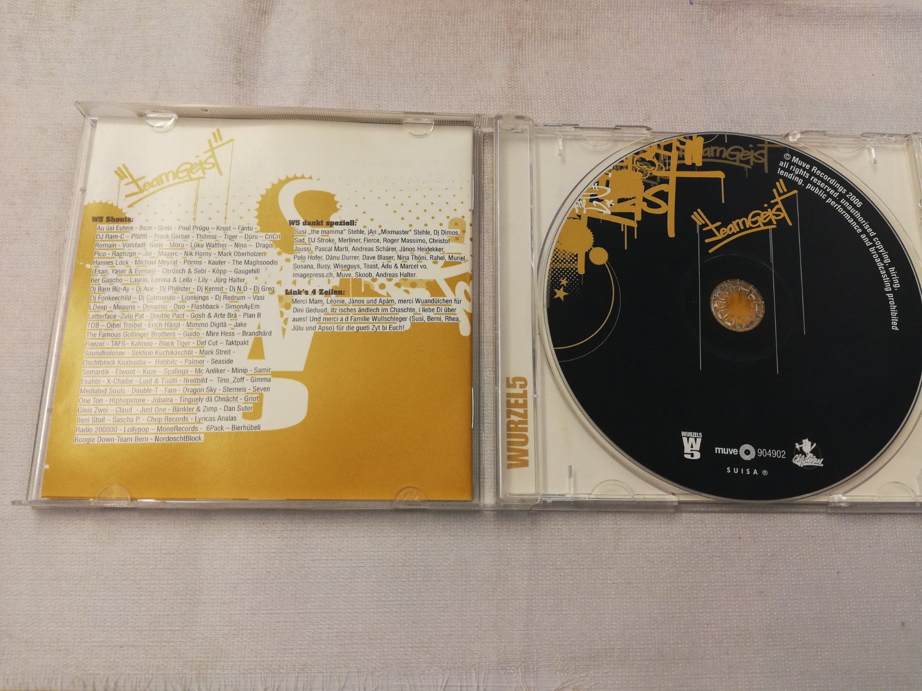 CDs: WURZEL5 - TEAMGEIST – D'occasion à Bern par Vinylsound.ch 2