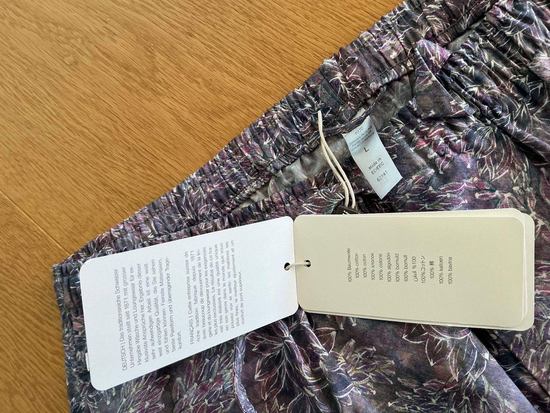 Pantaloni: Zimmerli Lounge Hose Gr L NP 149.- – Nuovo e nell'imballaggio originale da Wetzikon ZH venduto da Uturn4 3