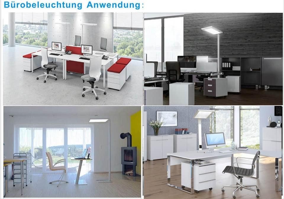 Lampes: LED Büro Stehlampe mit Sensor – Neuf avec emballage d'origine à Locarno par Businesstrading 4