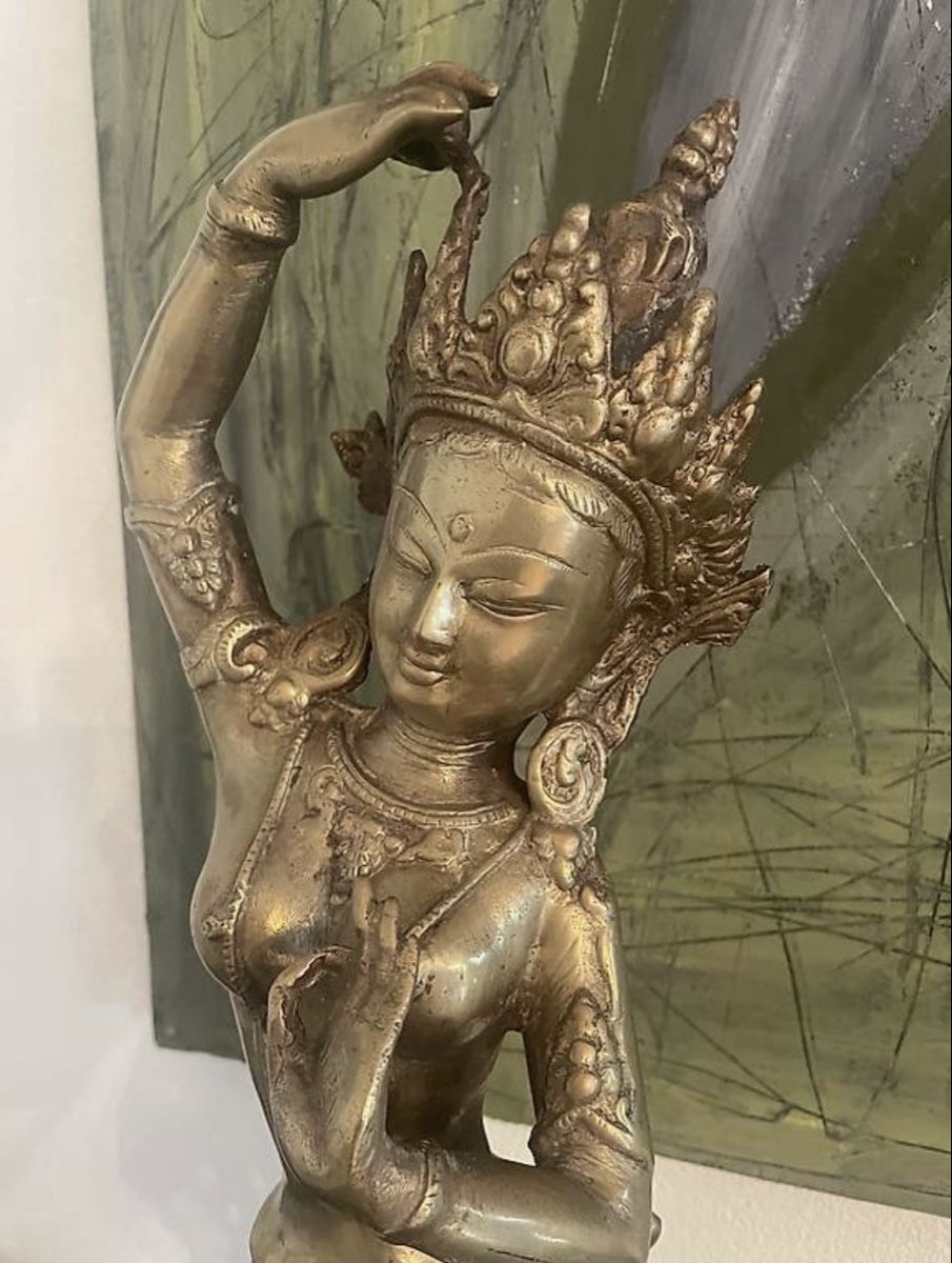 Figurines: Buddha Tara aus Bronze 55 cm  – D'occasion à Lausen par artehome 1