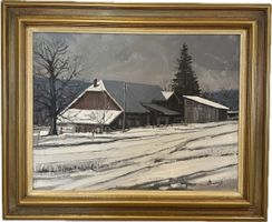 Fritz BOEGLI (1912-2000) | Hiver haute montagne Moutier