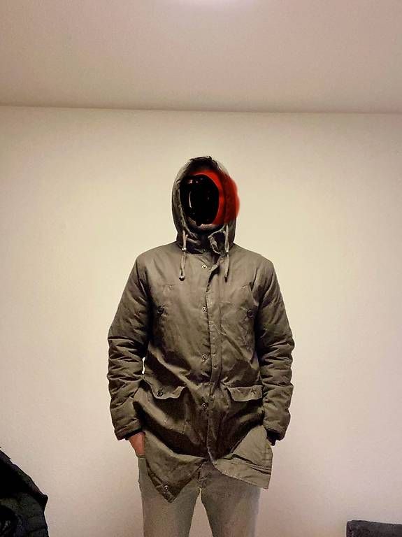 Cappotti: Selected Hommes Wintermantel Olivgrün – Usato da Zürich venduto da ale_9fkc
