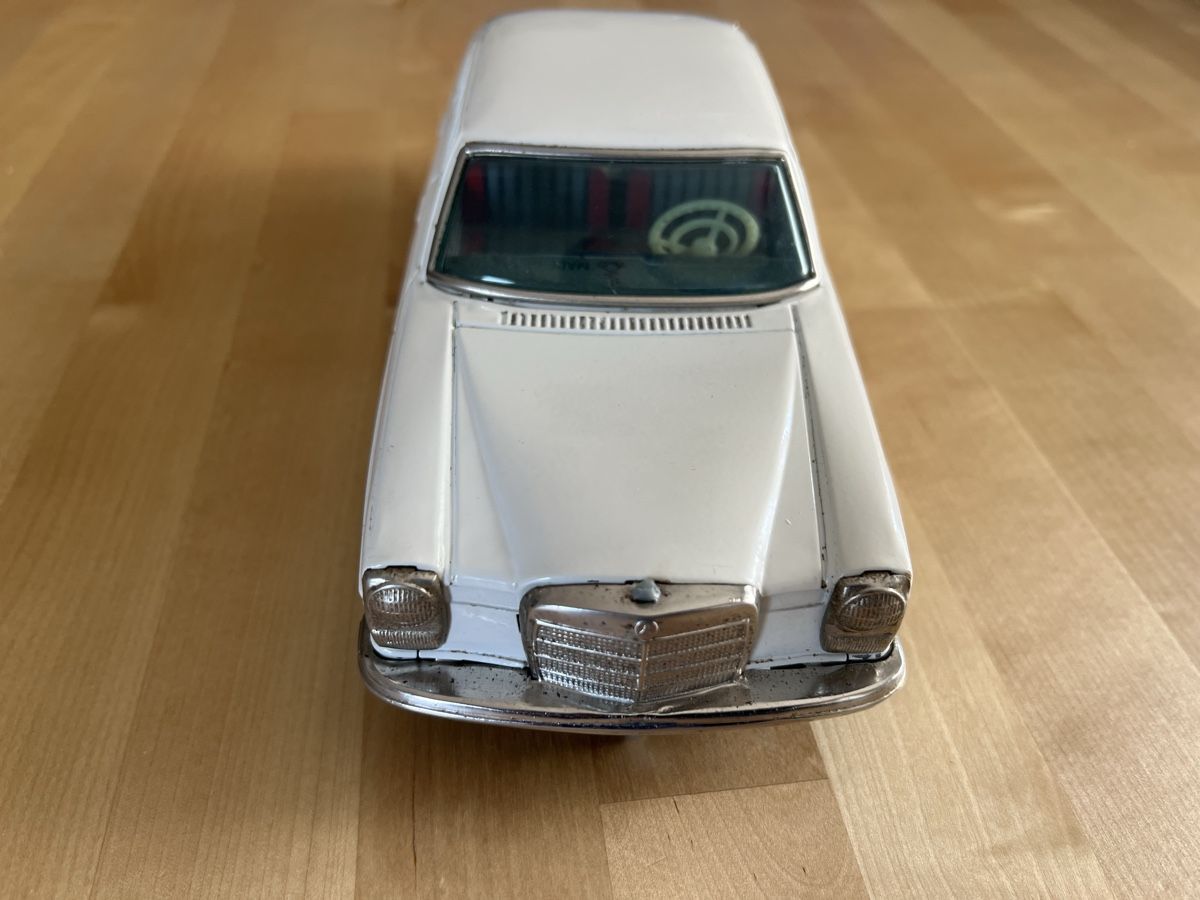 Mercedes-Benz Modellini d'auto: Weisses Mercedes Blechauto – Difettoso da Luzern venduto da Filisur 5