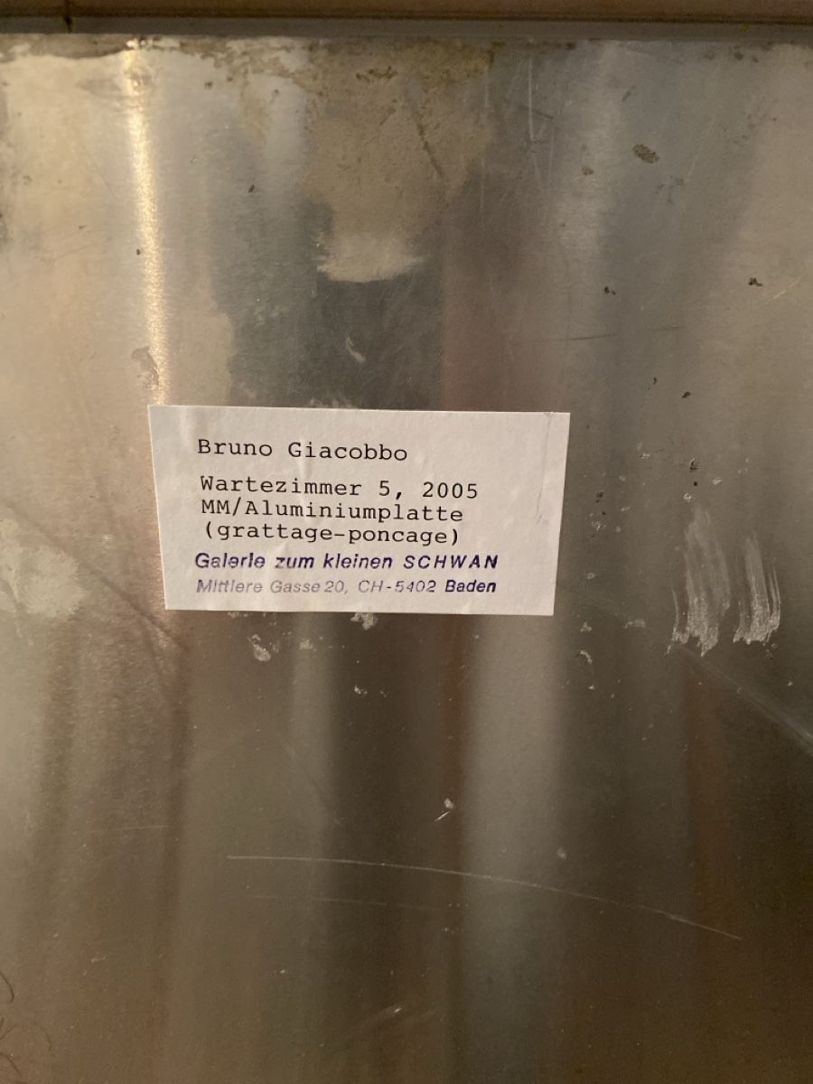 Dipinti: Giacobbo ca 63x63cm Wartezimmet – Usato da Baden venduto da firm 2