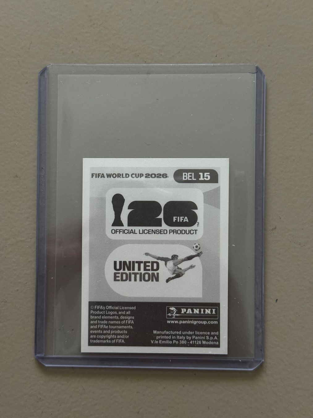 Panini Sammelbilder & Trading cards: KEVIN DE BRUYNE - BEL15 - Panini WM 2026 – Neu und originalverpackt aus Horw von nad_c 1