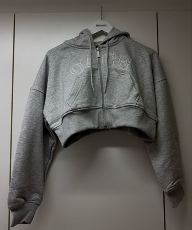 Oace Cropped Zip Hoodie, Grösse S (neu!)