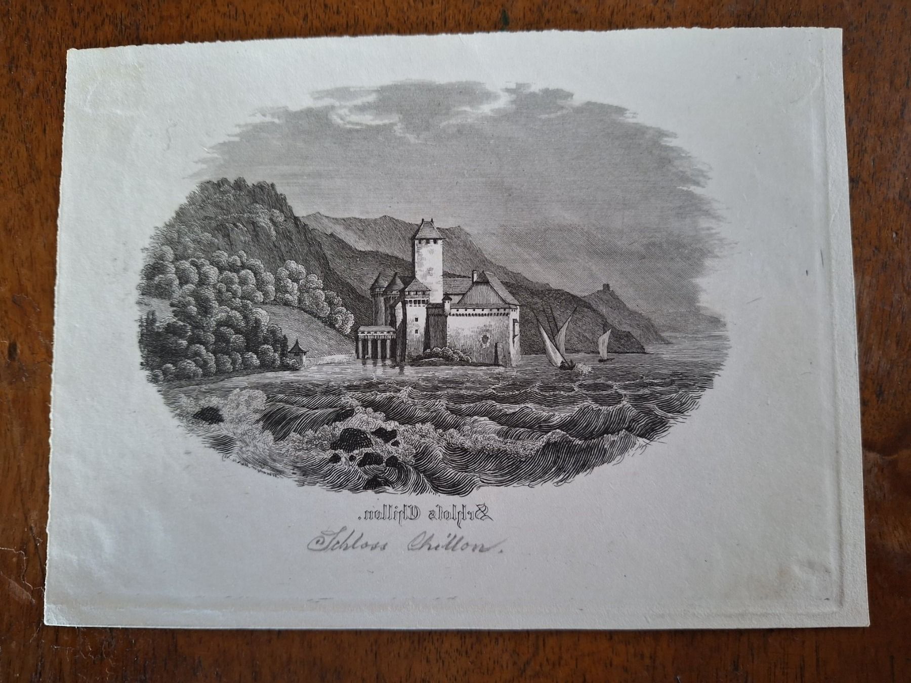 Gravures: CHILLON – D'occasion à Bevaix par bohrap 1
