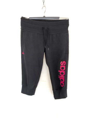 Pantacourt de sport Adidas Climalite noir et fuchsia