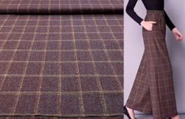 Top Wollstoff Merino aus Italien 1.90x1.54m weinrot karo