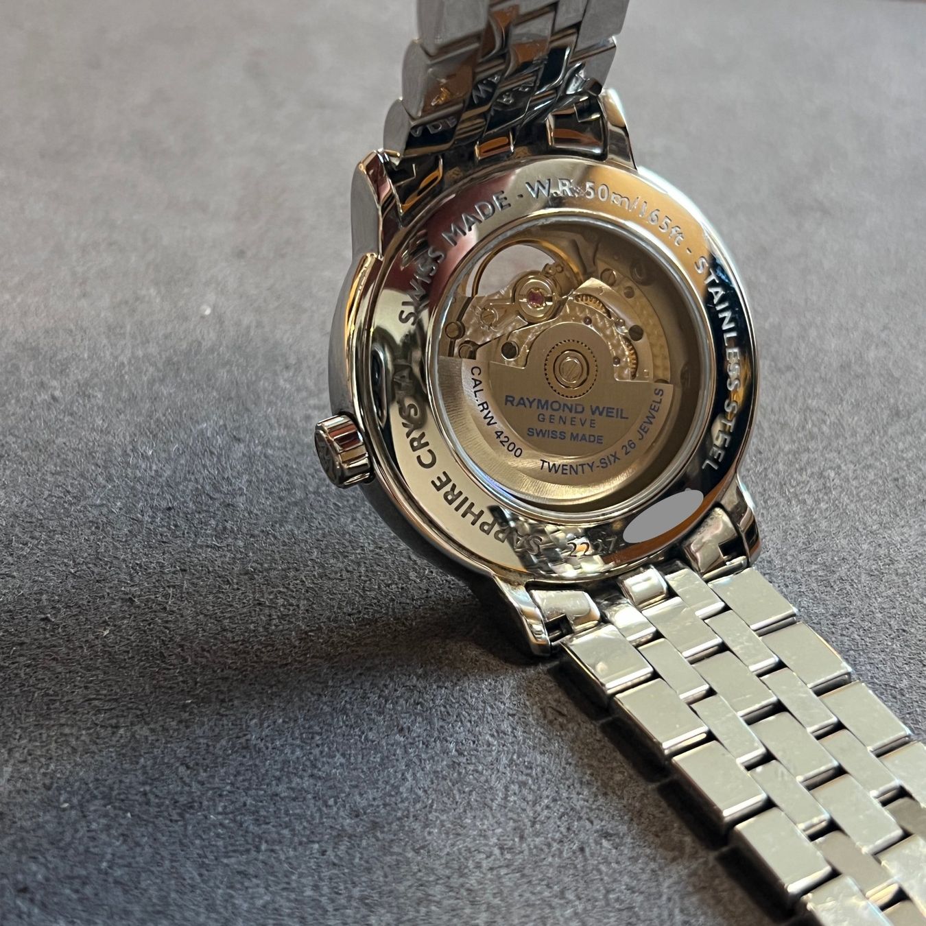 Raymond Weil Orologi: Raymond Weil Maestro OpenHeart 2227 – Usato da Carouge GE venduto da Watchaser 4