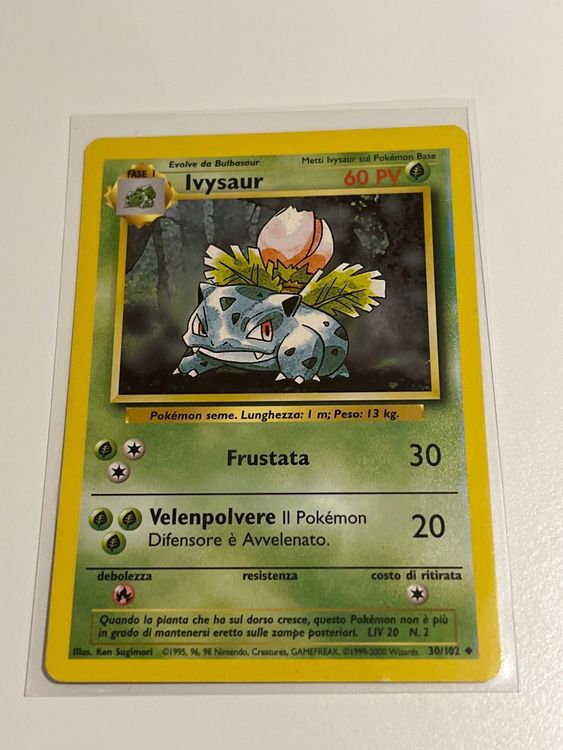 Pokemon Base Set Ivysaur | Kaufen Auf Ricardo