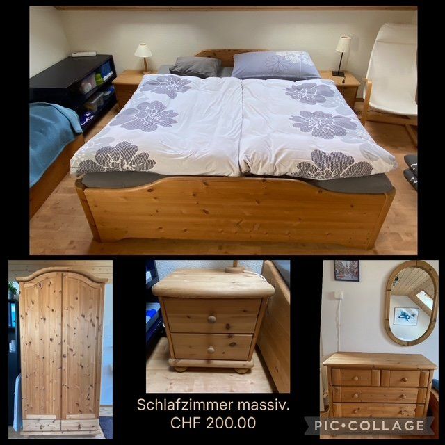 Betten: Gut erhaltenes Schlafzimmer – Gebraucht aus Grosshöchstetten von emmenvally65