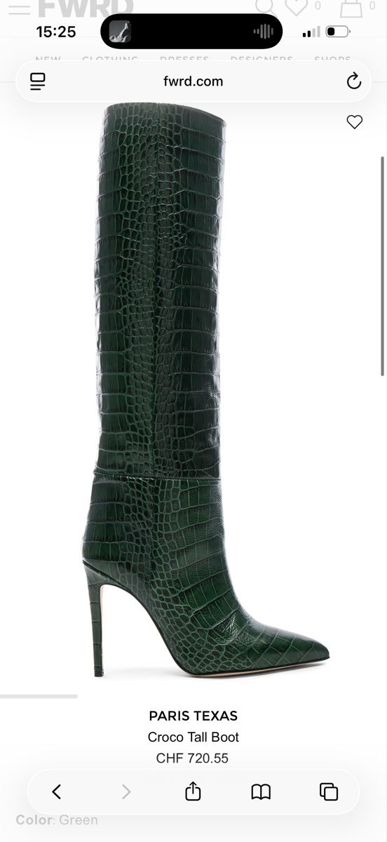 Damenschuhe: Paris Texas Croco Boots Size 38.5 – Neu (gemäss Beschreibung) aus Zürich von Romjana 4