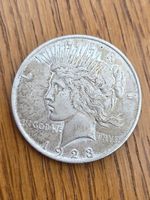 Pièce en argent américaines 1923 diamètre 37 poids 26,8